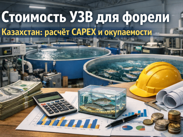 Стоимость УЗВ для форели: расчёт CAPEX и окупаемости